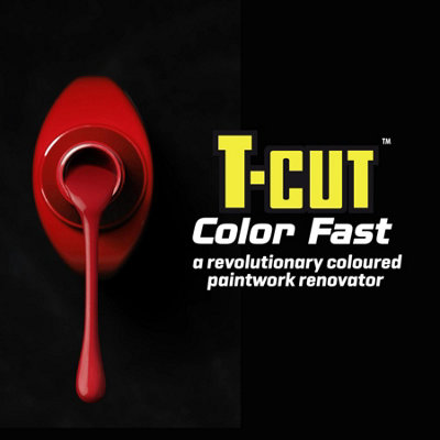 T-Cut Color Fast Dark Red Ceramic Wax Polish Scratch Remover Colour Enhancer x4