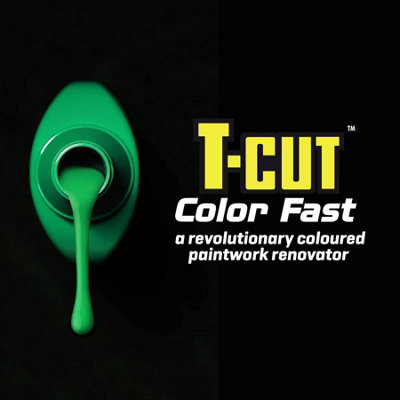 T-Cut Color Fast Green Ceramic Wax Polish Scratch Remover Colour Enhancer x2