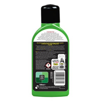 T-Cut Color Fast Green Ceramic Wax Polish Scratch Remover Colour Enhancer x3 - 7