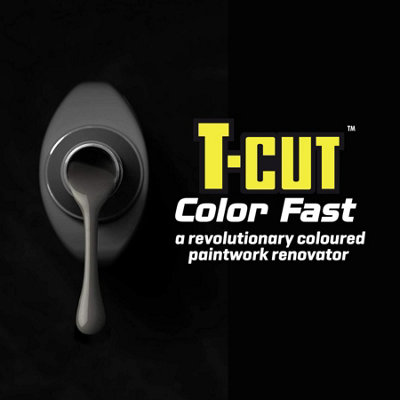 T-Cut Color Fast Grey Car Ceramic Wax Polish Scratch Remover Colour Enhancer - 3