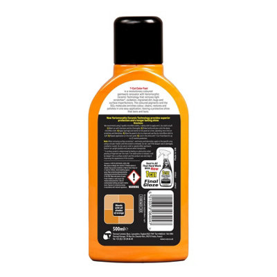T-Cut Color Fast Orange Ceramic Wax Polish Scratch Remover Colour Enhancer x6 - 7