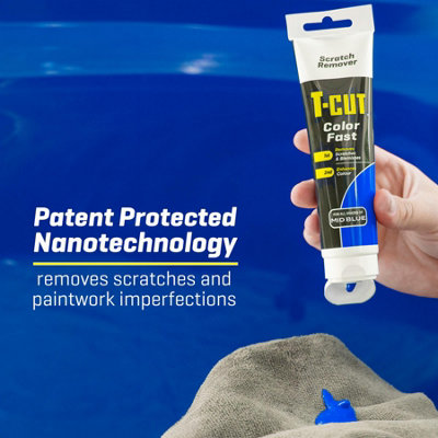 T-Cut Fast Scratch Scuff Blemish Remover Blue Car Paint Cleaner Rejuvenates x3 - 5