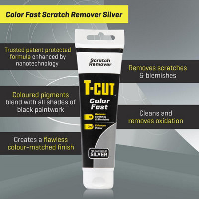 T-Cut Fast Scratch Scuff Blemish Remover Silver Car Rejuvinate Paint Cleaner x3