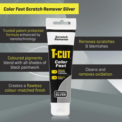 T-Cut Fast Scratch Scuff Blemish Remover Silver Car Rejuvinate Paint Cleaner x4