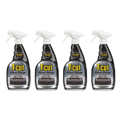 T-Cut Final Glaze upto 12 Month Paint Sealant Enhance Colour & Shine x4