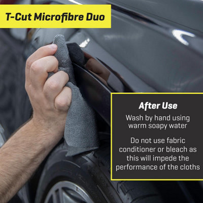 T-Cut Large Microfibre Cloths Car Cleaning Detailing Towel Drying Polishing - 4