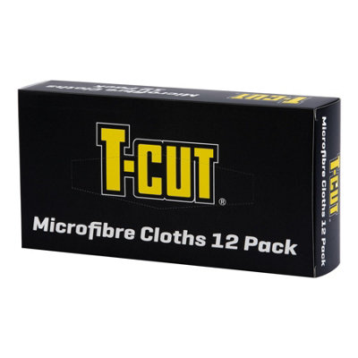 T-Cut Microfibre Cloths 12 Pack For Cleaning Valeting Polishing Detailing