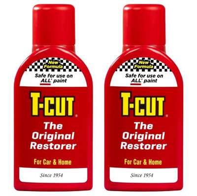 T-Cut Original Car Paintwork Restorer & Scratch Remover 350ml X2