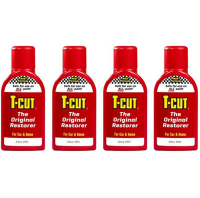 T-Cut Original Car Paintwork Restorer & Scratch Remover 350ml X4