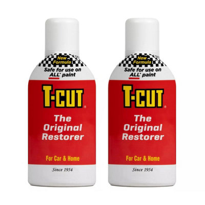 T-Cut Original Car Paintwork Restorer & Scratch Remover 500ml x2