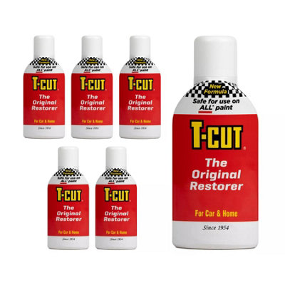 T-Cut Original Car Paintwork Restorer & Scratch Remover 500ml x6