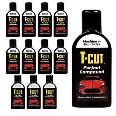 T-Cut Perfect Compound Paint Colour Restorer Removes Swirl Marks 500ml x12