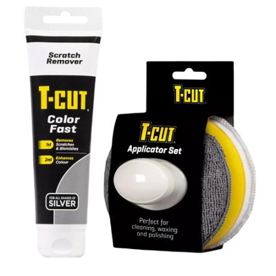 T-Cut Scratch Remover Color Fast Paint Restorer - Silver - 150g + Applicator