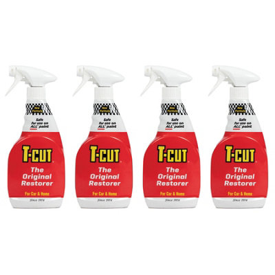 T-Cut The Original Paint Colour Restorer Scratch Swirl Blemish Remover x4