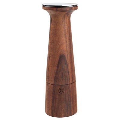 T&G CrushGrind Oblique Black Walnut Salt Mill