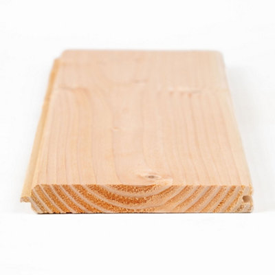 T&G - Larch Home-Grown - 145mm x 19mm - 10 Pack - 1.8m
