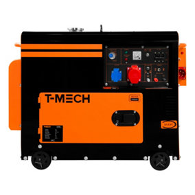 T-Mech Diesel Generator Silent Three Phase 400V inc ATS 2022