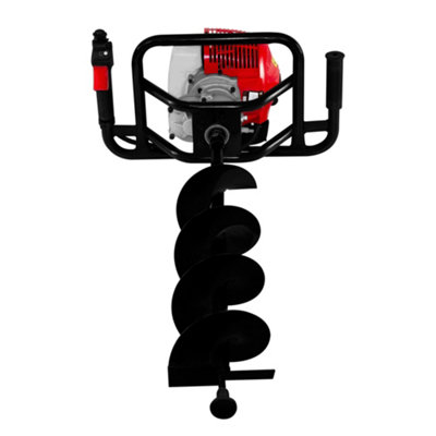 T-mech Petrol Earth Auger and Fence Post Hole Borer - 3