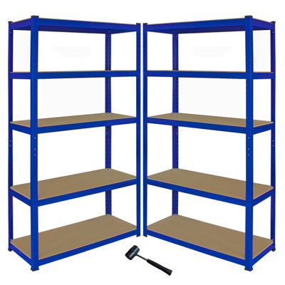 T Rax Corner Racking Unit Pack of 2 Garage Shelving Unit Extra