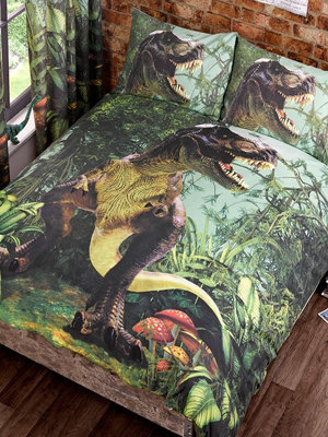 Dinosaur store bedding double