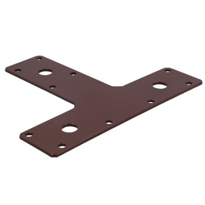 12 Pcs Flat Straight Brace Brackets, Stainless Steel Mending Plates
