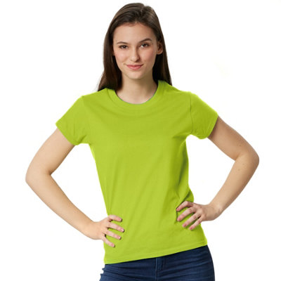 7270 Green Plain T-Shirt