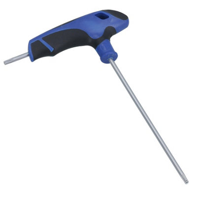 Torx T-Griff Schraubenschlüssel T45 – Mit Langem & Kurzem Bit, Weicher Griff, Für Hohes Drehmoment