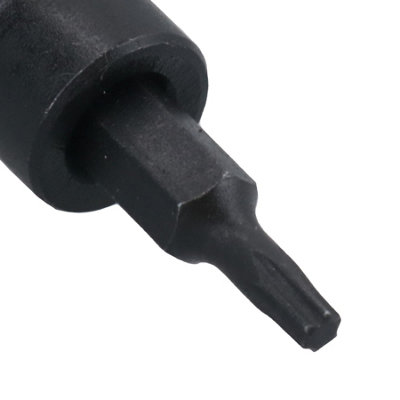 T15 Male Torx Star Impact Impacted Shallow Short Bit Socket 3/8in drive