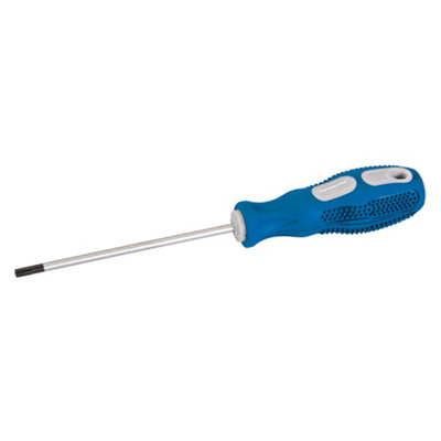 T20 x 100mm TORX Screwdriver Soft Grip Handle & Hard Steel TRX Star Head Driver
