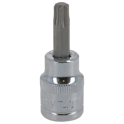 T40 Torx-Bit Mit Innengewinde, 3/8 Zoll Antrieb – Aus Chrom-Vanadium-Stahl, Für Fahrzeuge Und Elektronik