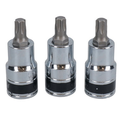 T45 Torx / Star Male Bit Sockets 1/2