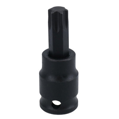 T50 Male Torx Star Impact Impacted Shallow Short Bit Socket 3/8in drive