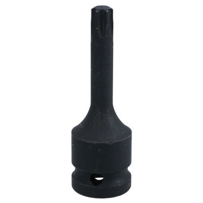 T60 x 78mm 1/2 Drive Extra Long Impact Torx / Star Male Socket Bergen