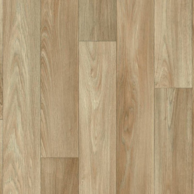 T57 Tavel Venus Wood Effect Lino Flooring Sheet Vinyl Flooring -7m(23') X 2m(6'6")-14m² Price Comparisons | Compare The Build