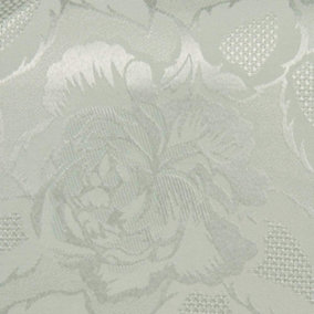 Table Cloth Damask Rose 70" Rd. White
