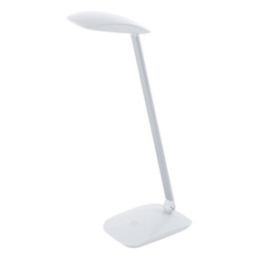 Table Desk Lamp Colour White Touch On/Off Dimming Bulb LED 4.5W Included