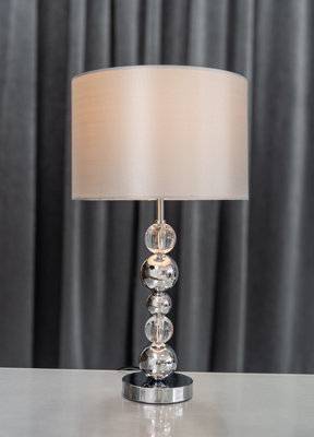 Silver 2024 ball lamp