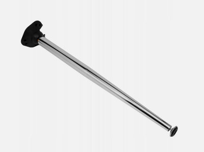 Table Leg Breakfast Bar Worktop Support Kitchen Round 710mm Oblique Chrome