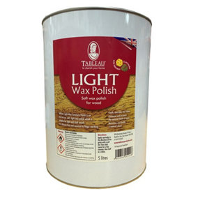 Tableau Light Wax Furniture Polish 5 Litre