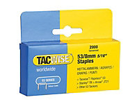 Tacwise 0335 Type 53 Staples 8mm Type JT21 A x2000 Z1-53 Z3-53 TR150L DWHTTR510