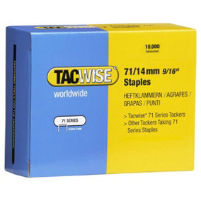 Tacwise 0371 Type 71 Box of 10,000 Staples 14mm 71 Series
