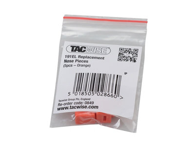 Tacwise 0849 0849 Spare Nose Pieces for 191EL (Pack of 5) TAC0849