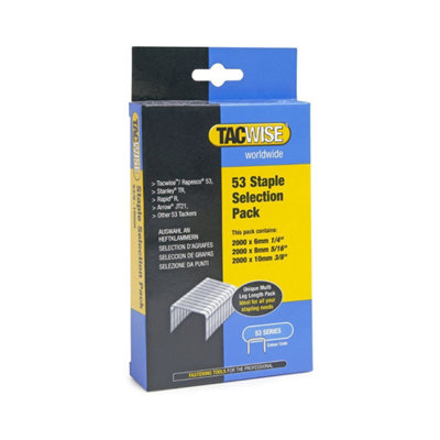 Tacwise 1095 Selection Pack 53 / 6-10 mm (6000)