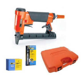 Tacwise A7116V Pneumatic 71 Series Air Upholstery Stapler with Staples + Remover