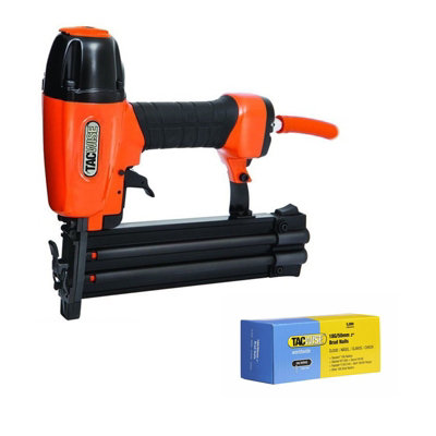 Tacwise Pneumatic Air Nailer 2nd Fix Brad Nail Gun + 5000 50mm Brads