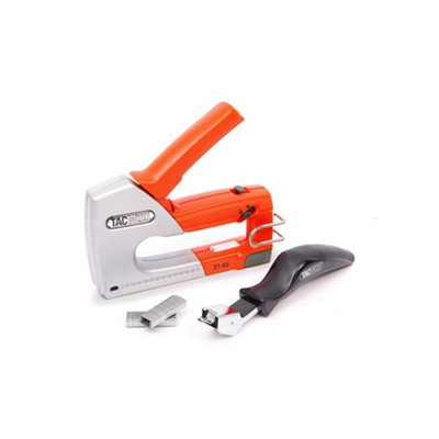 Tacwise Z153 Metal Staple Gun Hand Tacker 53 Type Staple Remover Kit 48mm 0889 DIY at B&Q