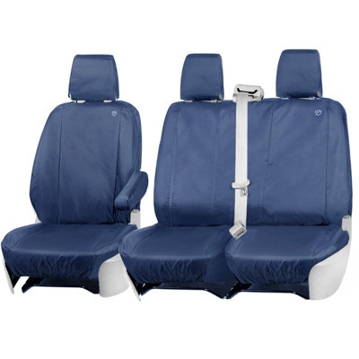 Tailored Ford Transit Custom 2013+ Heavy Duty Waterproof Seat Cover Navy Dark Blue