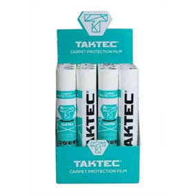 Taktec Carpet Tape White (600mm x 50mm)