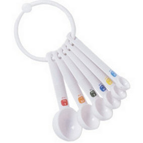 Tala Measuring Spoon Set (Pack of 6) White (One Size)