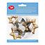 Tala Star Cookie Cutters Set (Pack of 3) Silver (One Size)